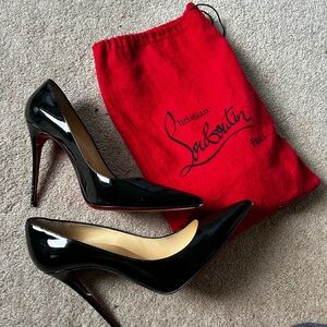 Louboutin heels, size 39.5